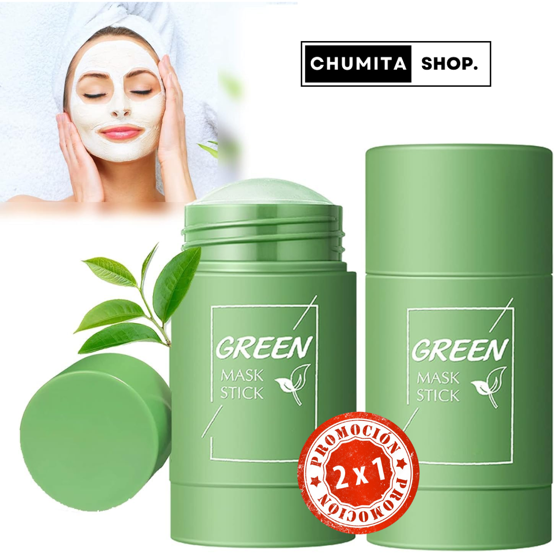 1+1 GRATIS | CrystalSkin™ (Mascarilla de té verde)-Chumita Shop.