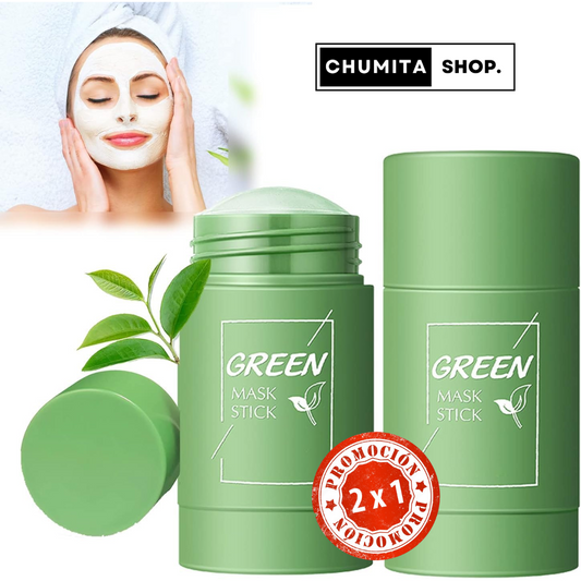 1+1 GRATIS | CrystalSkin™ (Mascarilla de té verde)-Chumita Shop.