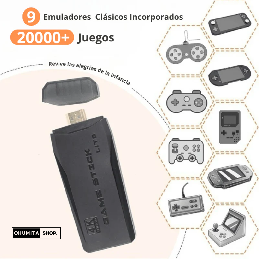 GameVault™ 64 GB (Consola de juegos inalámbrica)-Chumita Shop.