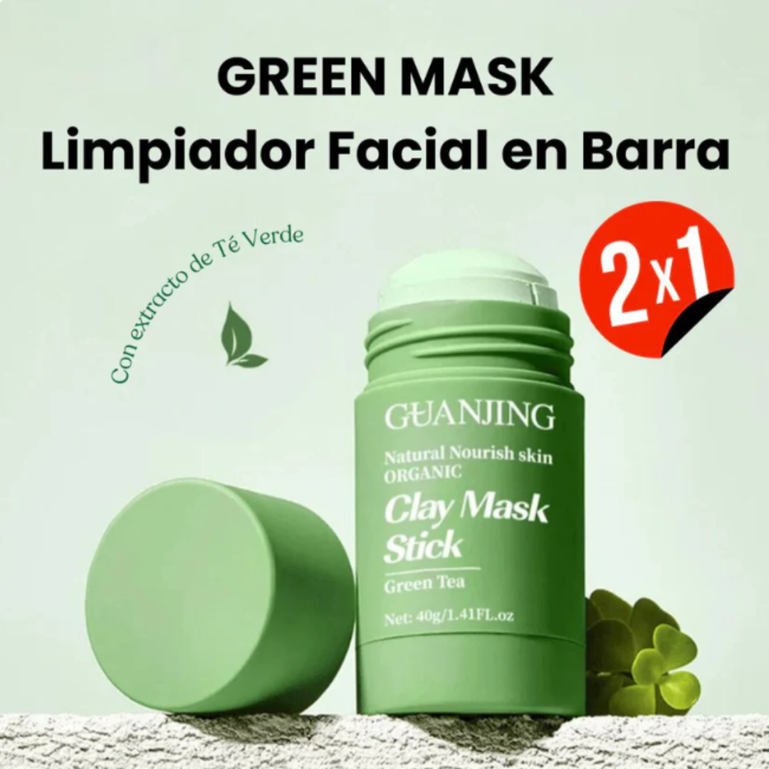 1+1 GRATIS | GREEN MASK™ (Mascarilla de té verde)-Chumita Shop.